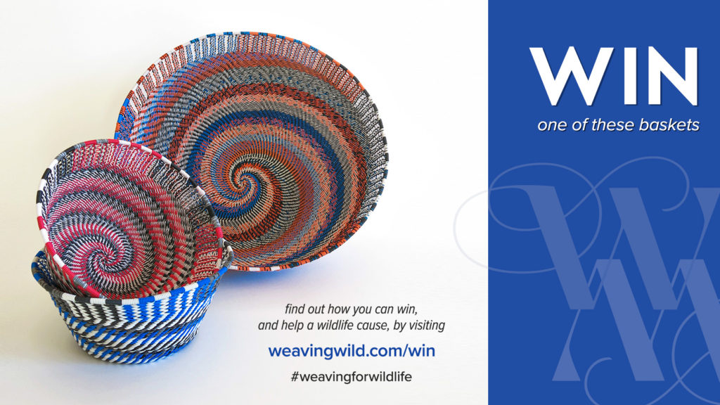 Win one of these baskets. Find out how you can win and help a wildlife cause.